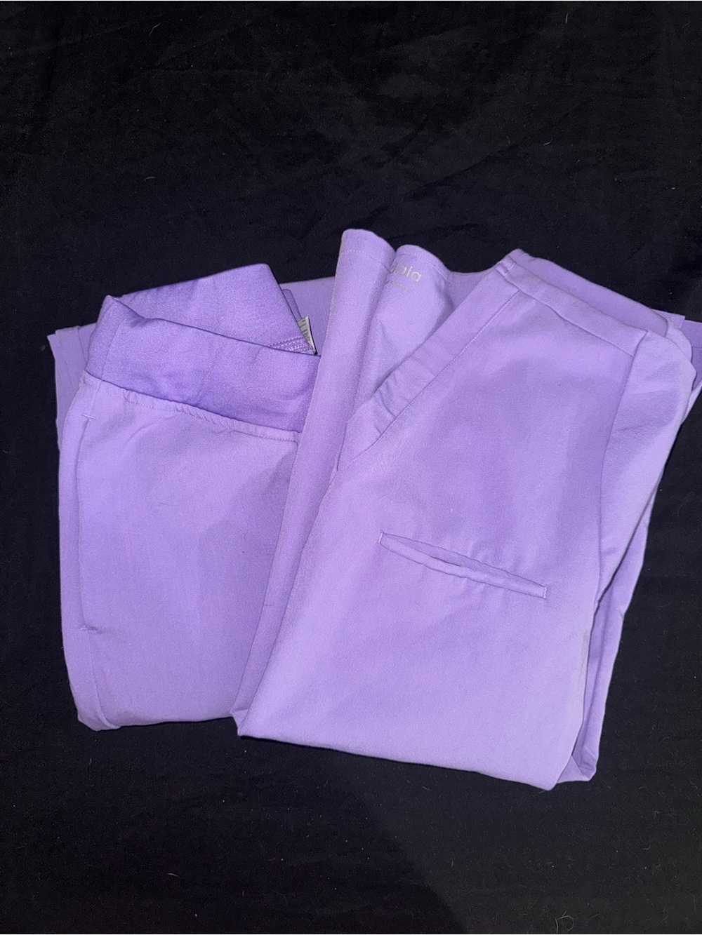 Lilac Purple Scrub Pants